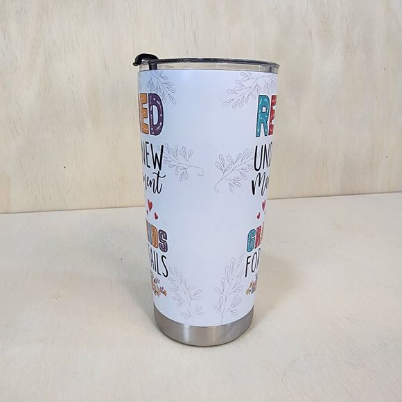 Retired Under New Management Personalized Grandma Tumbler - Picture 2 of 7